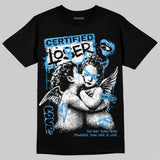 University Blue 14s DopeSkill T-Shirt Certified Lover Graphic