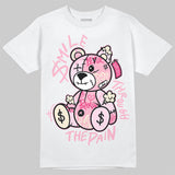 Iced Carmine 4s DopeSkill T-Shirt Smile Through The Pain Graphic