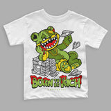Dunk 'Chlorophyll' DopeSkill Toddler Kids T-shirt Born To Be Rich Graphic