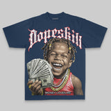 Money Loves Me Oversize Print DopeSkill T-shirt