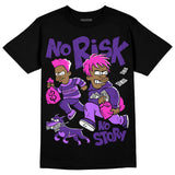PURPLE Collection DopeSkill T-Shirt No Risk No Story Graphic