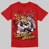 Red Collection DopeSkill T-Shirt Drip Season Graphic
