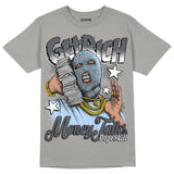 Cool Grey 11s DopeSkill Grey T-shirt Get Rich Graphic