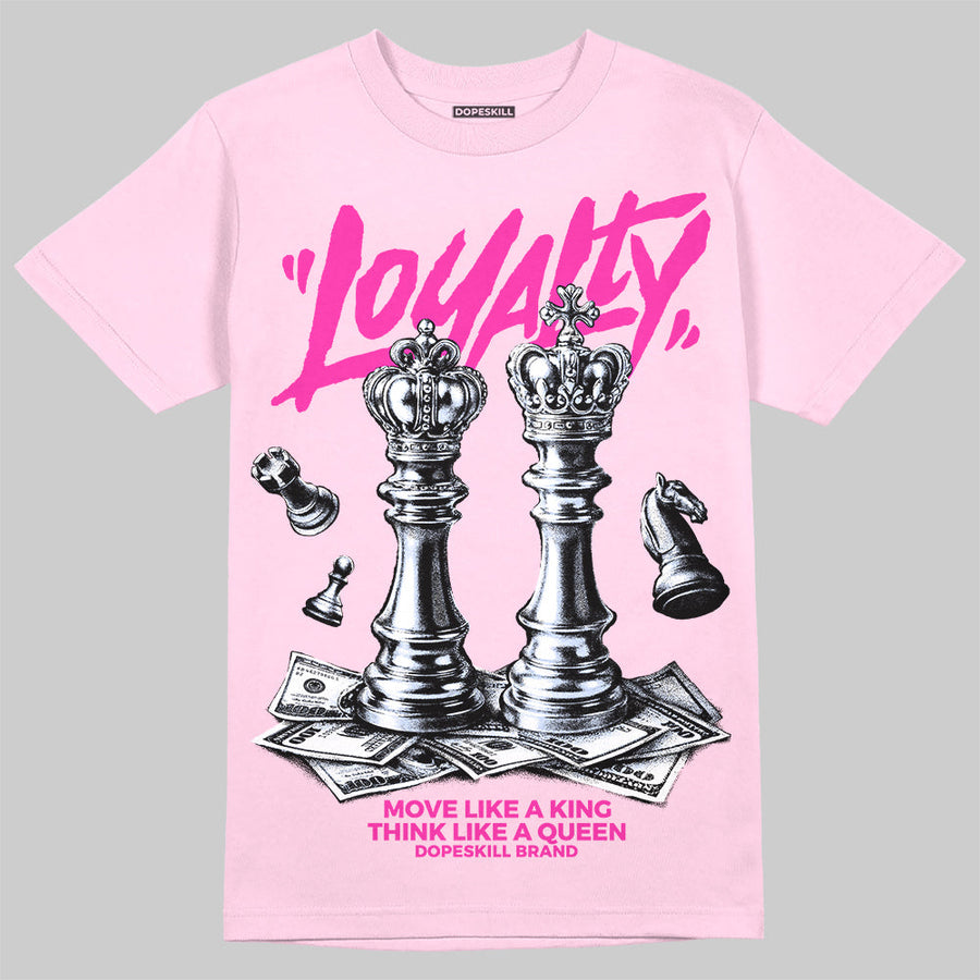 Pink 'Loyalty' DopeSkill Graphic T-Shirt