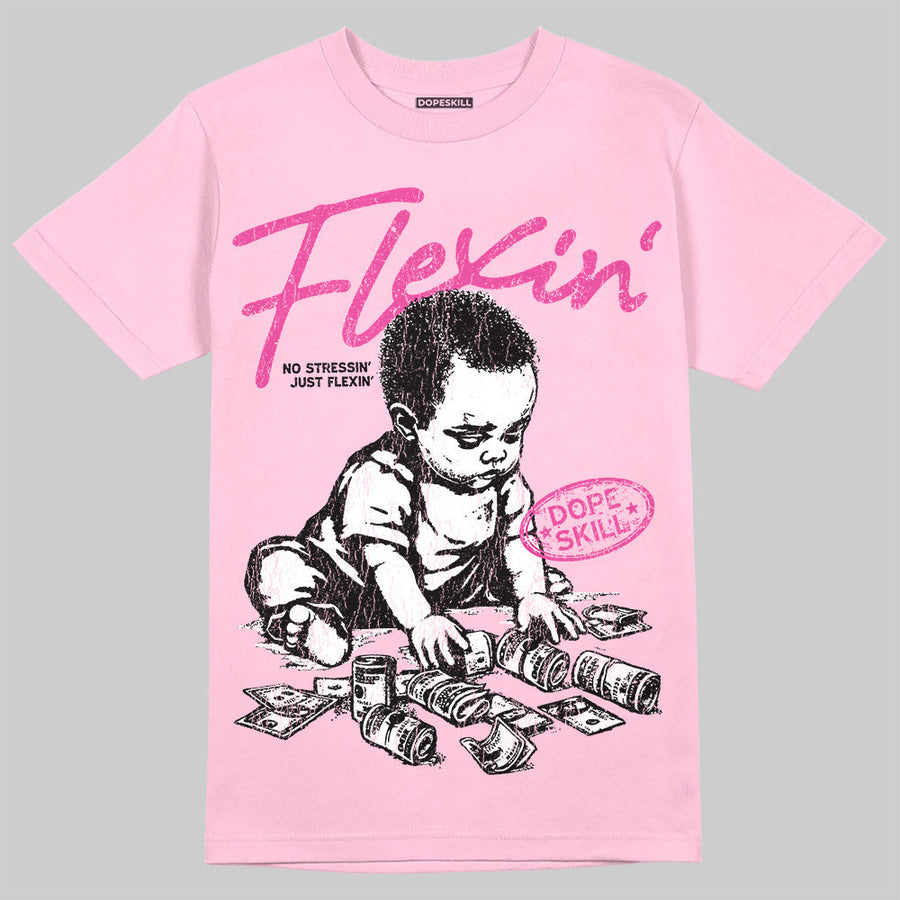 Pink Collection DopeSkill T-Shirt Flexin' Graphic