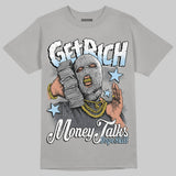 Wolf Grey 5s DopeSkill T-Shirt Get Rich Graphic