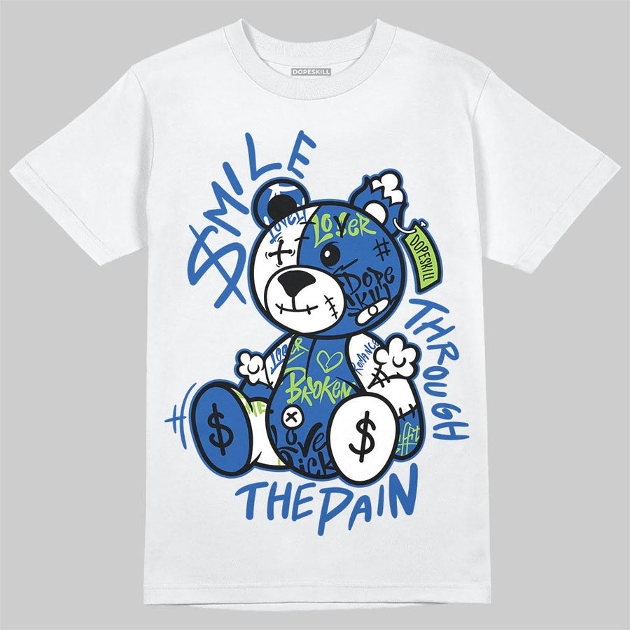 Griffey Max 1 'Varsity Royal' DopeSkill T-Shirt Smile Through The Pain Graphic
