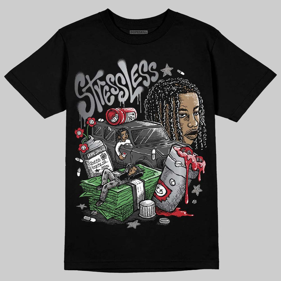 TD Black Patent 11s DopeSkill T-Shirt Stressless Graphic