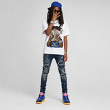 Brazil 3s DopeSkill T-Shirt Rich Youth Graphic