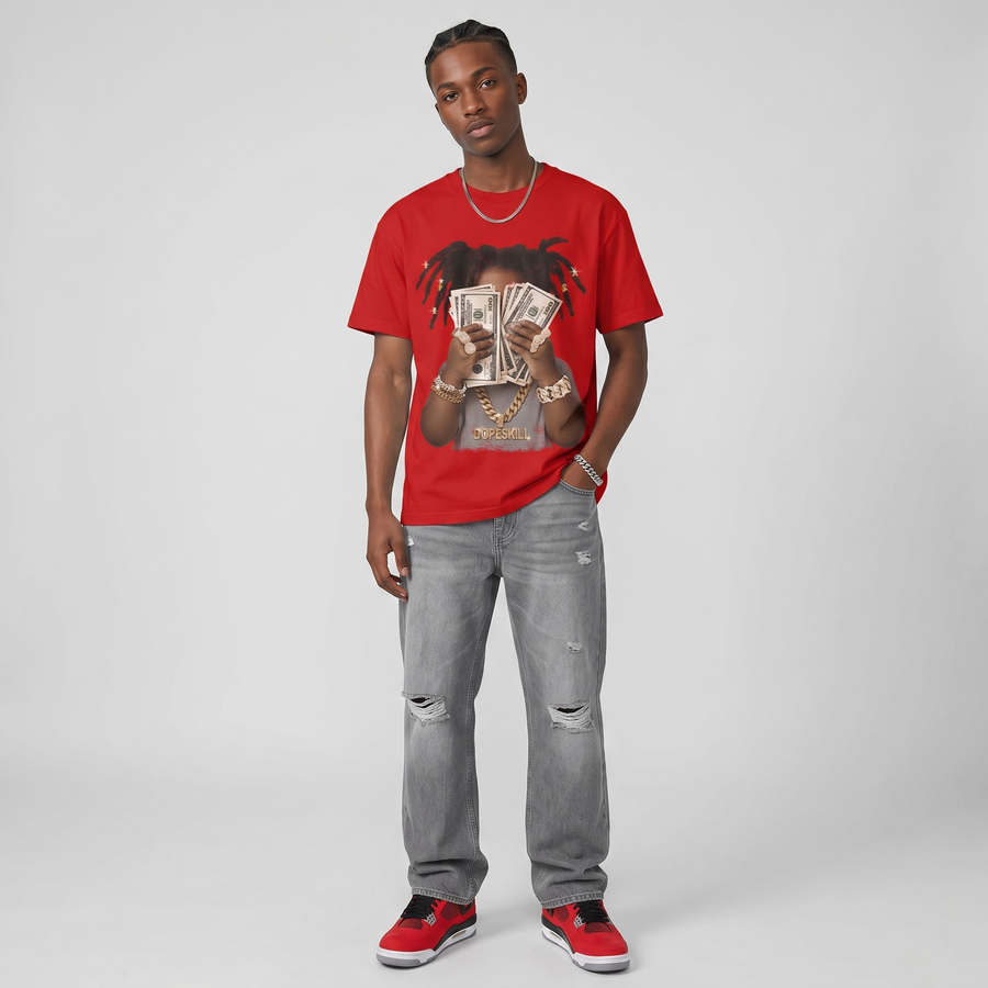 Toro Bravo 4s DopeSkill T-Shirt Rich Youth Graphic