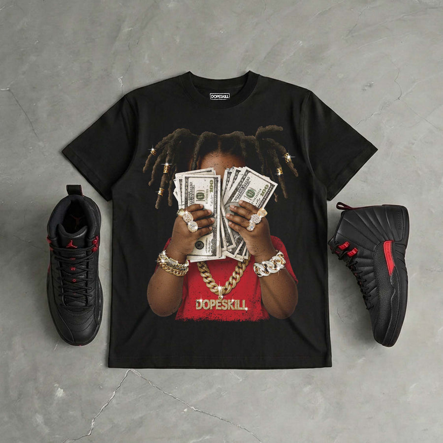 “Bloodline” 12s DopeSkill T-Shirt Rich Youth Graphic