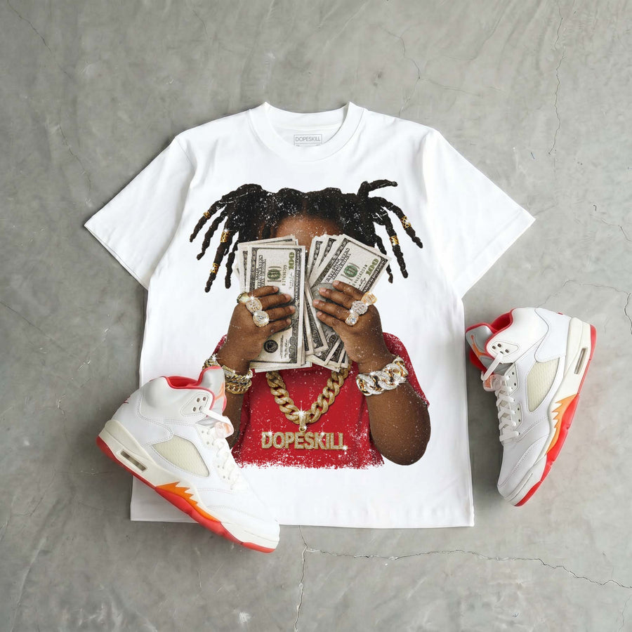 Sunset 5s DopeSkill T-Shirt Rich Youth Graphic