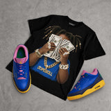Brazil 3s DopeSkill T-Shirt Rich Youth Graphic