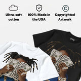 “True Blue” 3s DopeSkill T-Shirt Rich Youth Graphic