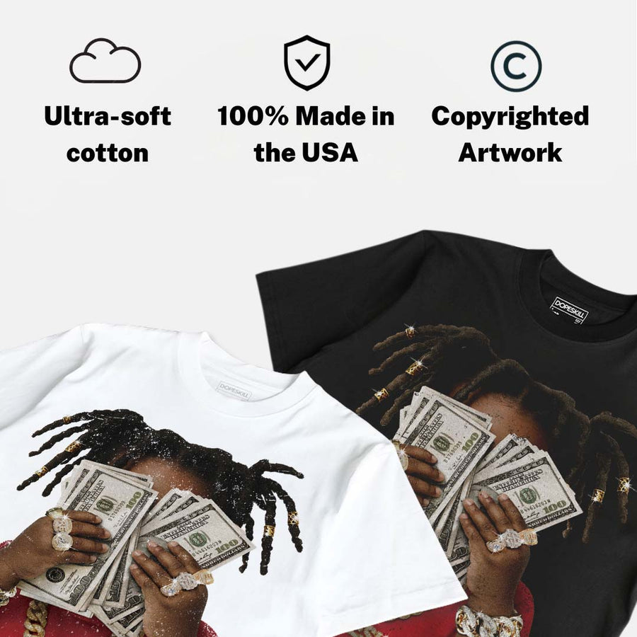 Sunset 5s DopeSkill T-Shirt Rich Youth Graphic