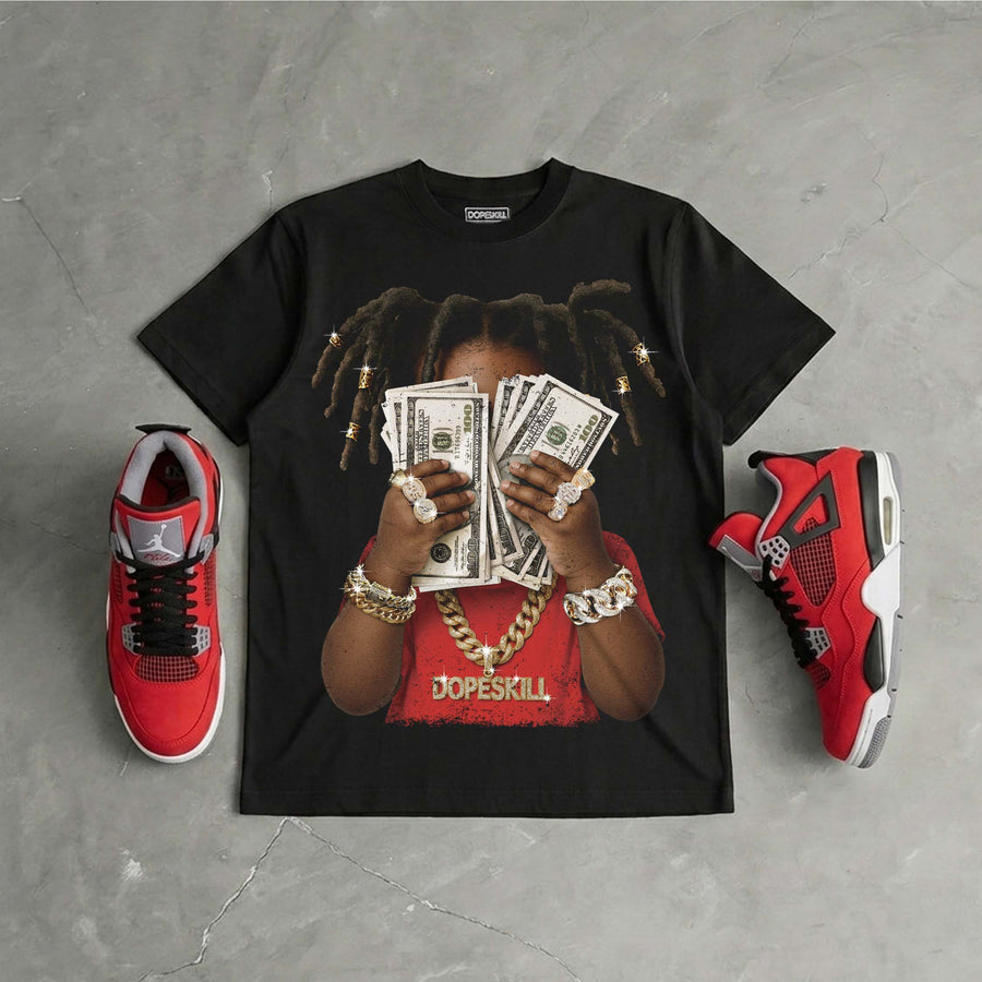 Toro Bravo 4s DopeSkill T-Shirt Rich Youth Graphic