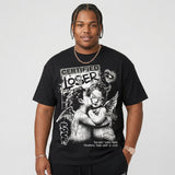 White Metallic 5s DopeSkill T-Shirt Certified Lover Graphic