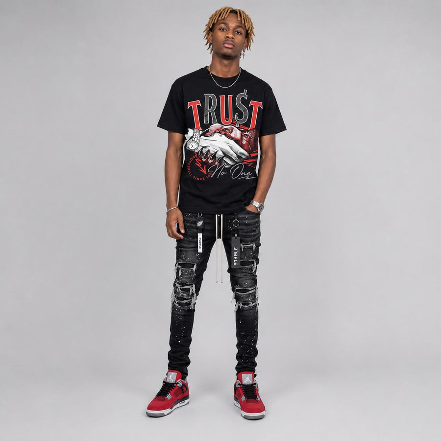 Toro Bravo 4s DopeSkill T-Shirt Trust No One Graphic