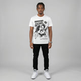 White Metallic 5s DopeSkill T-Shirt Certified Lover Graphic
