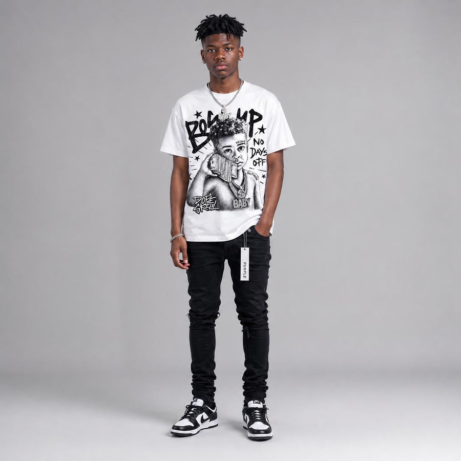 Dunk Panda White Black DopeSkill T-Shirt Boss Up Graphic