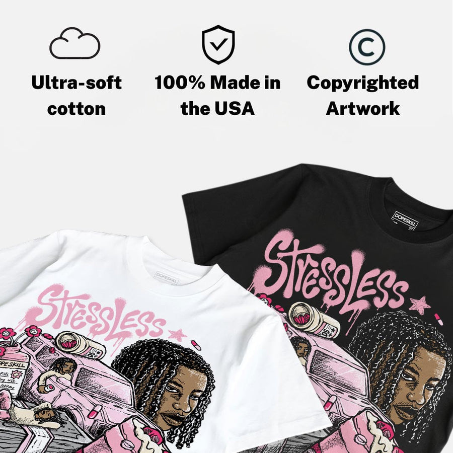 Iced Carmine 4s DopeSkill T-Shirt Stressless Graphic
