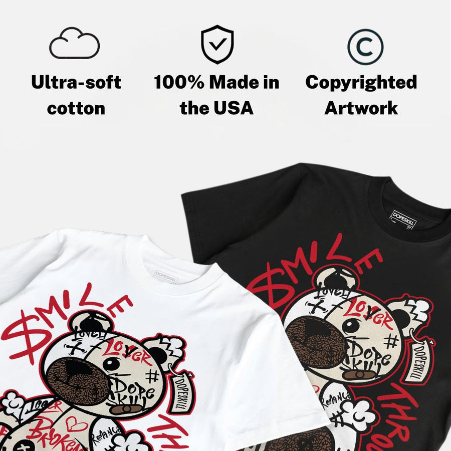World’s Best Dad 3s DopeSkill T-Shirt Smile Through The Pain Graphic