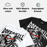 Dunk Panda White Black DopeSkill T-Shirt Go Fund Yourself Graphic