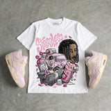 Iced Carmine 4s DopeSkill T-Shirt Stressless Graphic