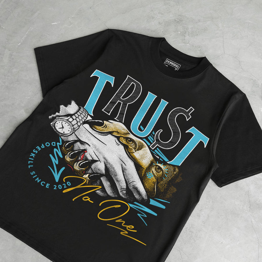 Gamma 11s DopeSkill T-Shirt Trust No One Graphic
