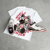 World’s Best Dad 3s DopeSkill T-Shirt Smile Through The Pain Graphic