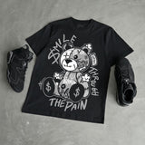 “Cap And Gown” 6s DopeSkill T-Shirt Smile Through The Pain Graphic