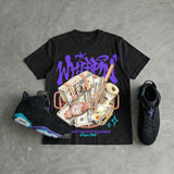 Aqua 6s DopeSkill T-Shirt Whippin Graphic