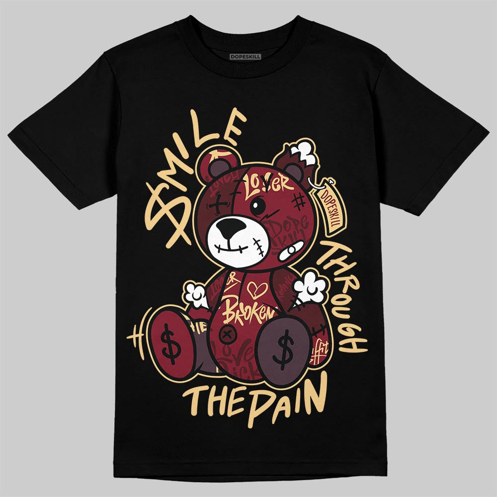 “Bin 23” 3s DopeSkill T-Shirt Smile Through The Pain Graphic