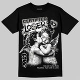 White Metallic 5s DopeSkill T-Shirt Certified Lover Graphic
