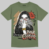 Medium Olive 3s DopeSkill T-Shirt NPC Graphic