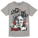 Grey Collection DopeSkill Grey T-shirt Hold My Own Graphic