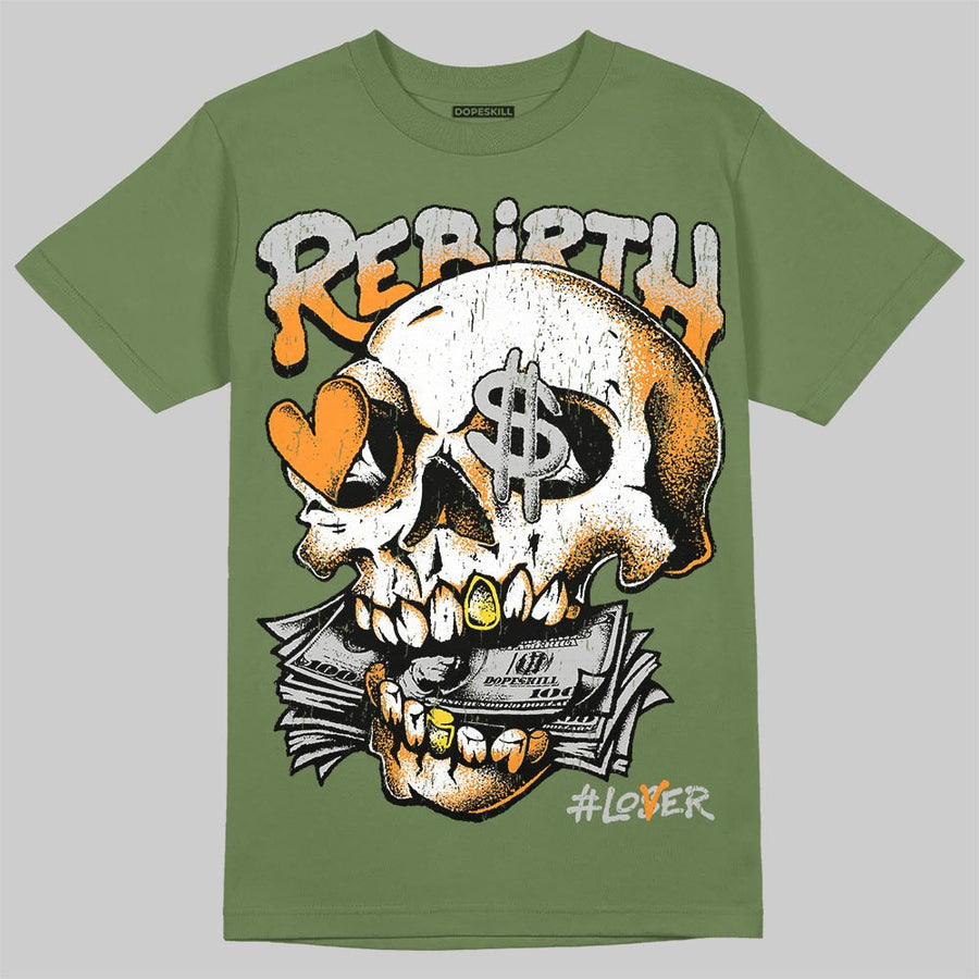 Olive 5s DopeSkill T-Shirt Rebirth Graphic