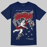 French Blue 12s DopeSkill T-Shirt Nevermind Graphic