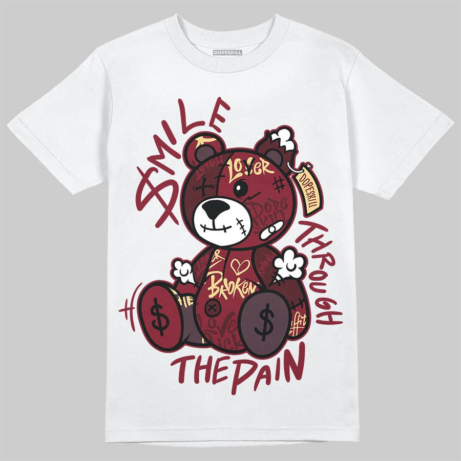 “Bin 23” 3s DopeSkill T-Shirt Smile Through The Pain Graphic