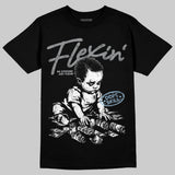 Wolf Grey 5s DopeSkill T-Shirt Flexin' Graphic