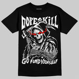 Dunk Panda White Black DopeSkill T-Shirt Go Fund Yourself Graphic