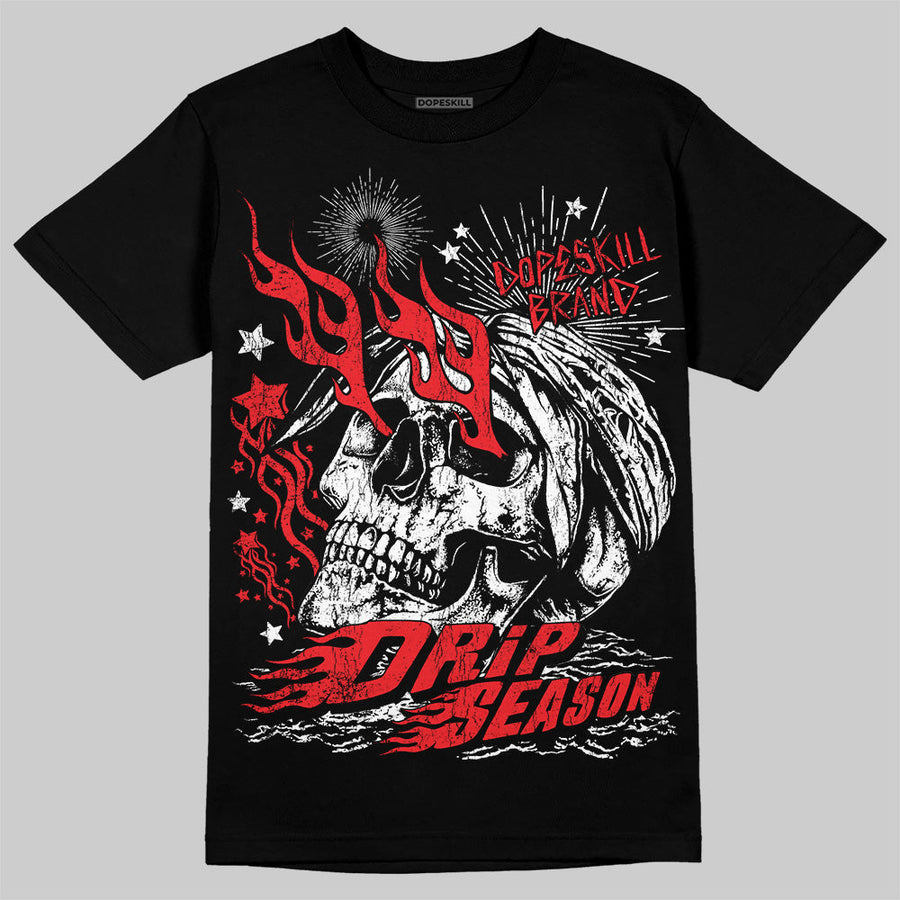 Red Collection DopeSkill T-Shirt Drip Season Graphic