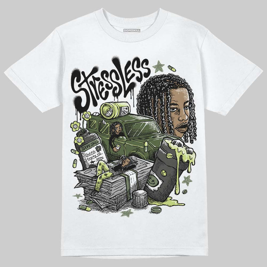 NB 1890 “Faded Black/Utility Green” DopeSkill T-Shirt Stressless Graphic