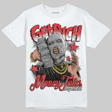 AJ 13 Chicago True Red Cherry DopeSkill T-Shirt Get Rich Graphic