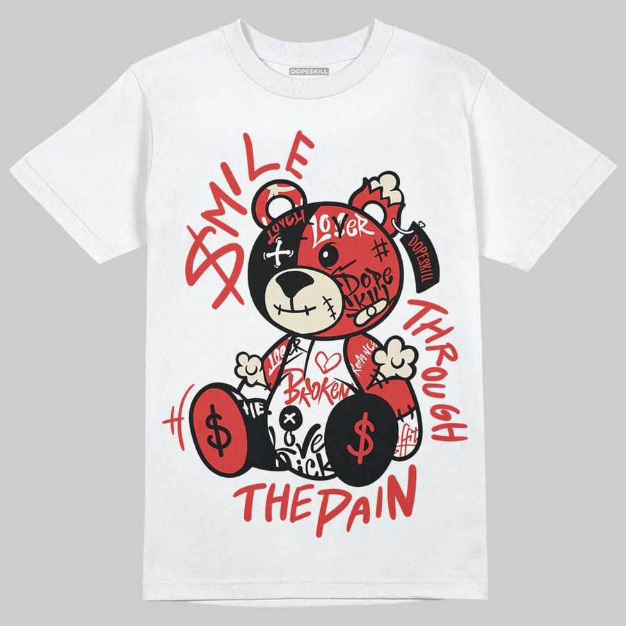 Nigel Sylvester x 4s “Brick After Brick” DopeSkill T-Shirt Smile Through The Pain Graphic