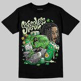 Jumpman Jack “Green Spark” DopeSkill T-Shirt Stressless Graphic