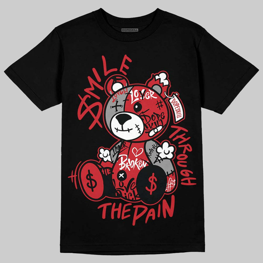 “Bloodline” 12s DopeSkill T-Shirt Smile Through The Pain Graphic