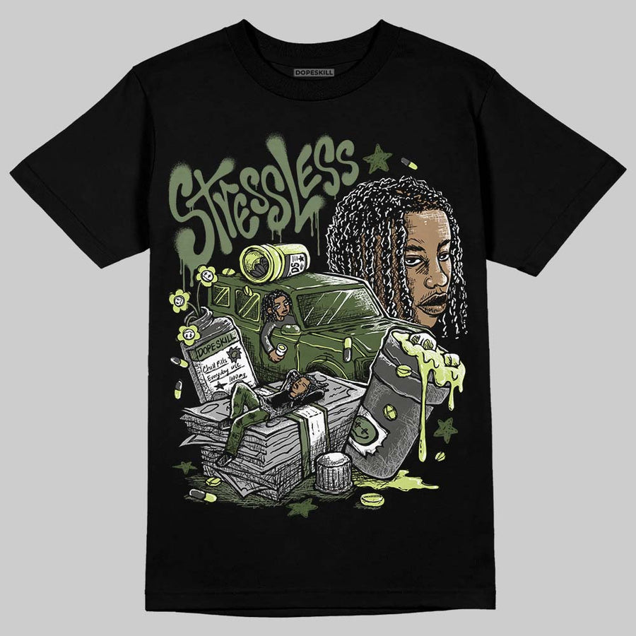 NB 1890 “Faded Black/Utility Green” DopeSkill T-Shirt Stressless Graphic