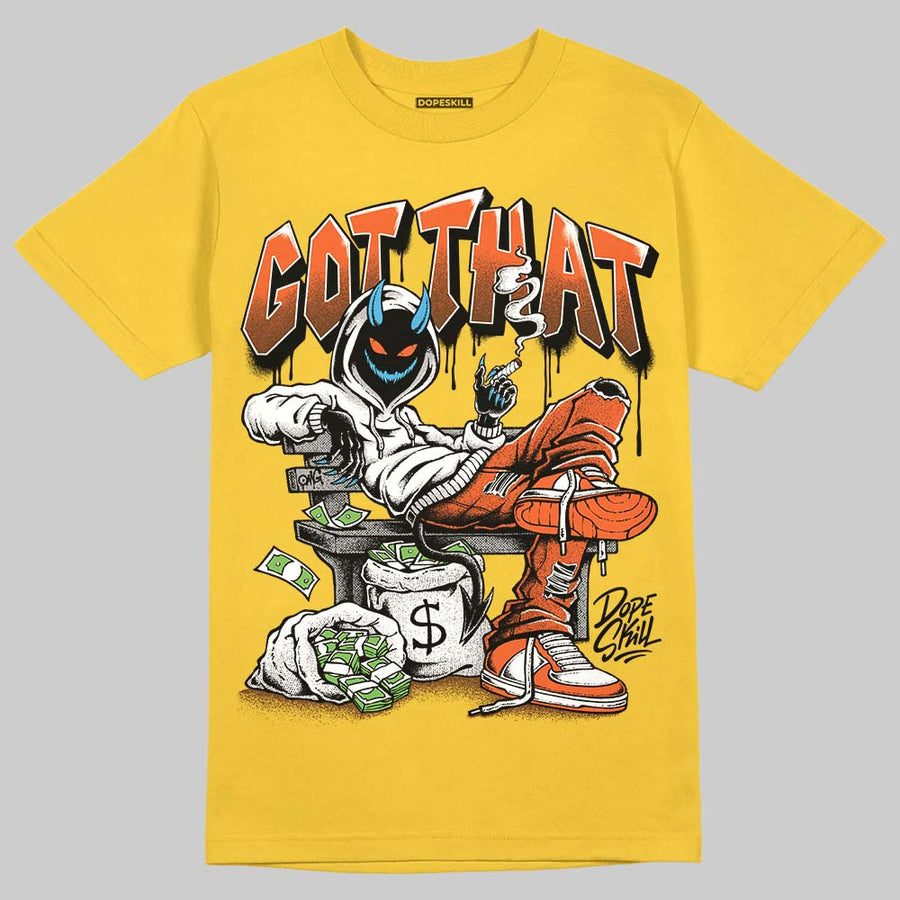 Yellow Collection DopeSkill T-Shirt Got That Graphic