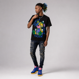 Brazil 3s DopeSkill T-Shirt Smile Through The Pain Graphic